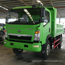 SINOTRUK HOMAN small truck light duty 9/10tons tipper dump truck